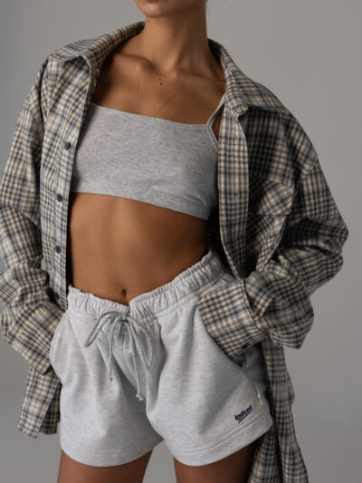 OVERSIZED SHIRT IN  BEIGE - Image 2