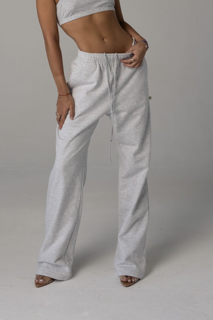 MELANGE WIDE LEG