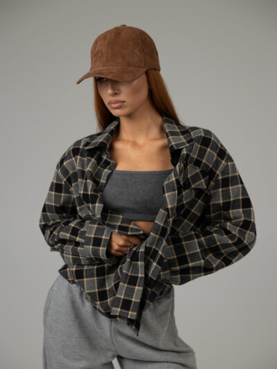 DADDY'S SHIRT IN GRAY BLACK |SM