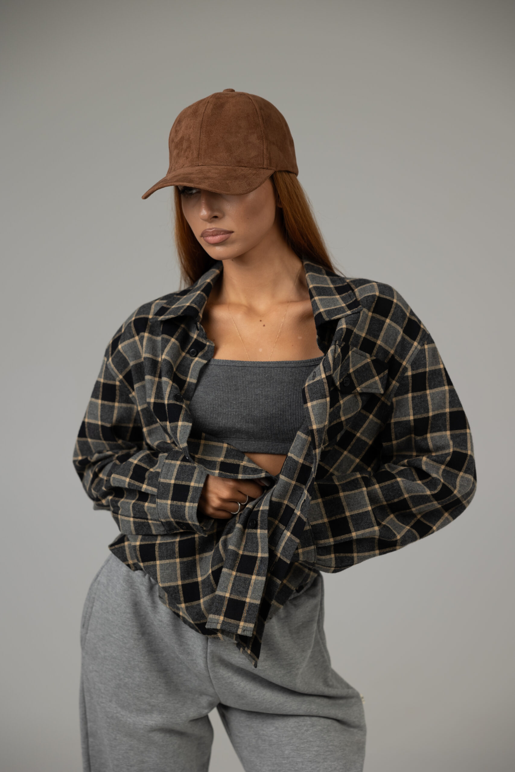 DADDY'S SHIRT IN GRAY BLACK |SM